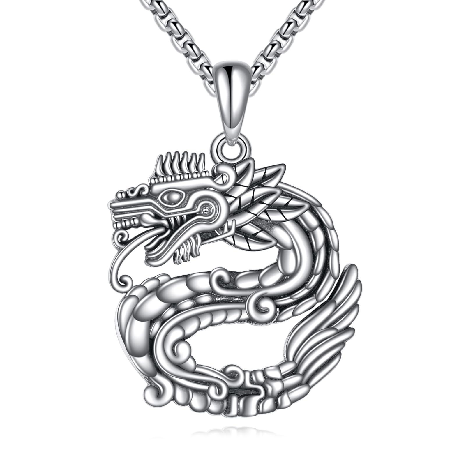 YFN Tier Halskette Sterling Silber Niedliches Tier Kette Anhänger Schmuck Geschenke für Damen Mädchen Mutter Tochter