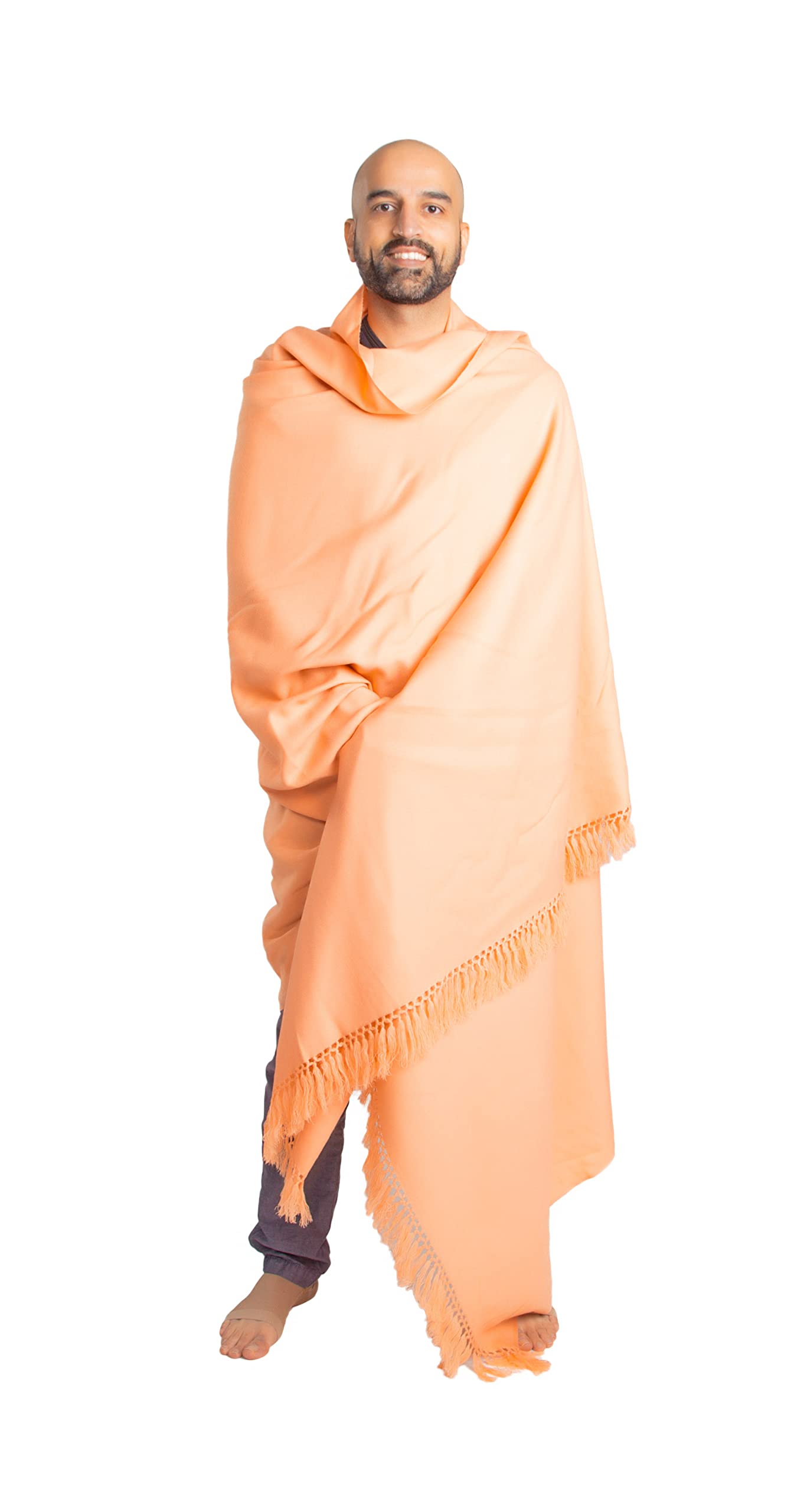 Om Shanti Crafts Meditation Shawl or Meditation Blanket, Shawl/Wrap, Oversize Scarf/Stole. Large. Unisex.