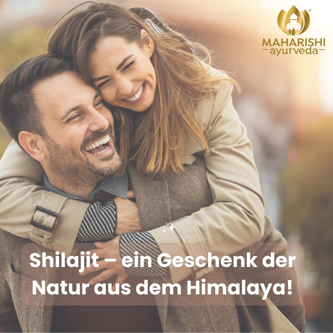 Maharishi Ayurveda Shilajit 995 mg Nahrungsergänzungsmittel mit ayurvedischen Pflanzenteilen & Mineralien 60 Tabs 1er Pack