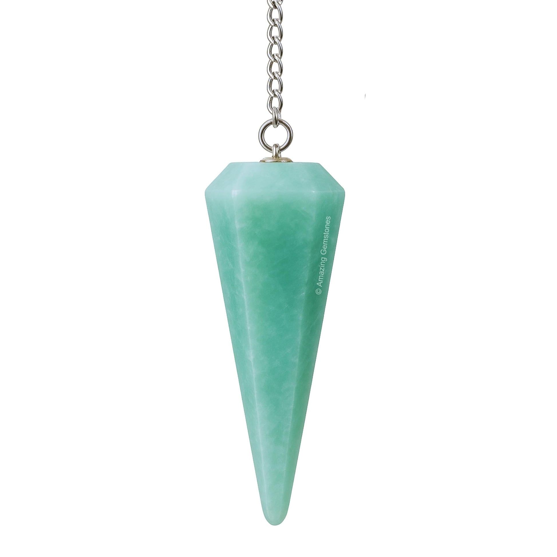 Lapis Lazuli Crystal Pendulum Divination Tools, 1-1.5'" inch Pendulo