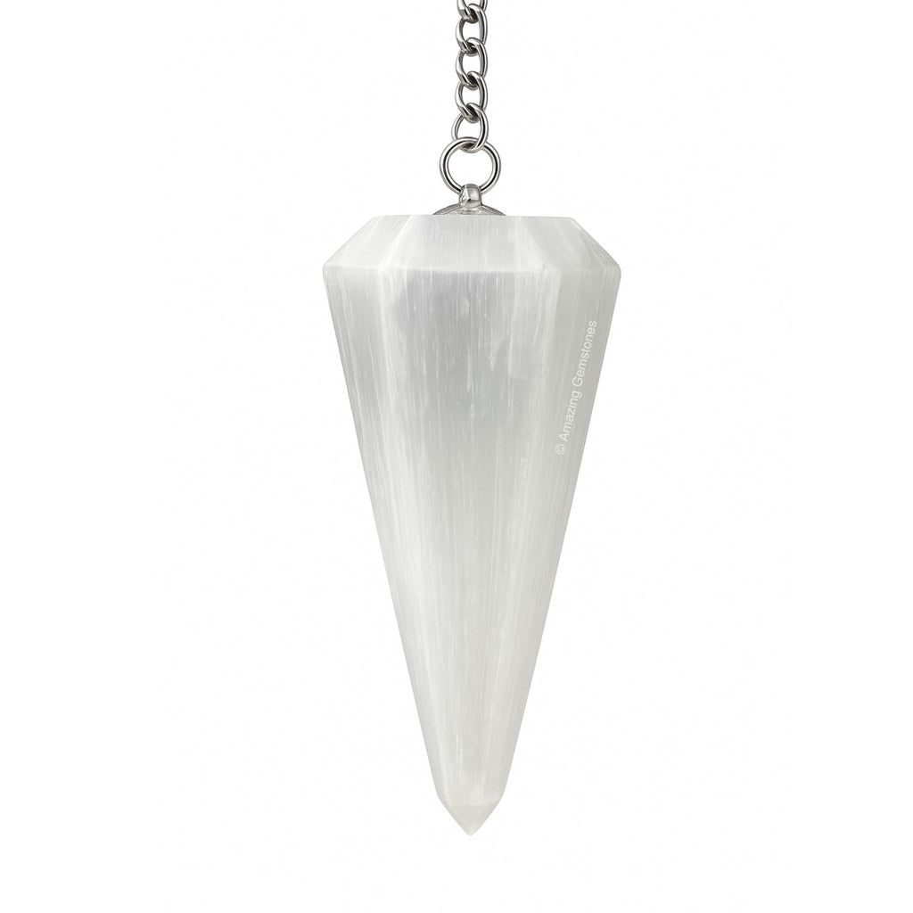 Lapis Lazuli Crystal Pendulum Divination Tools, 1-1.5'" inch Pendulo
