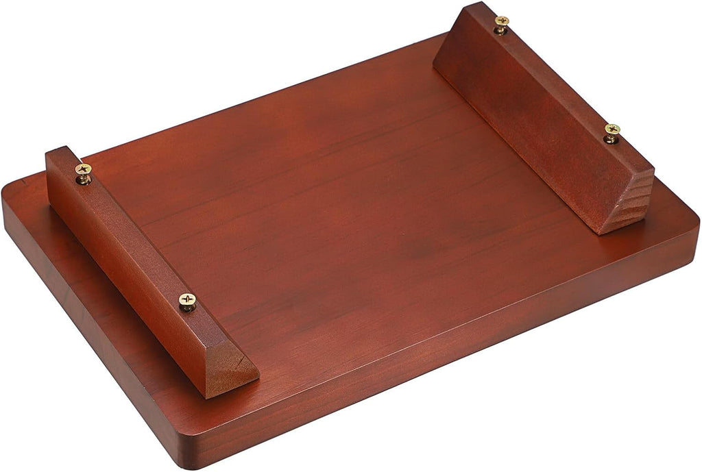 SUMTree Altartisch aus Holz, kleiner Meditationstisch, Tarottisch, buddhistischer Heiligtum, Mondphase und Baum des Lebens (30 x 20 x 6 cm), SJFR0233