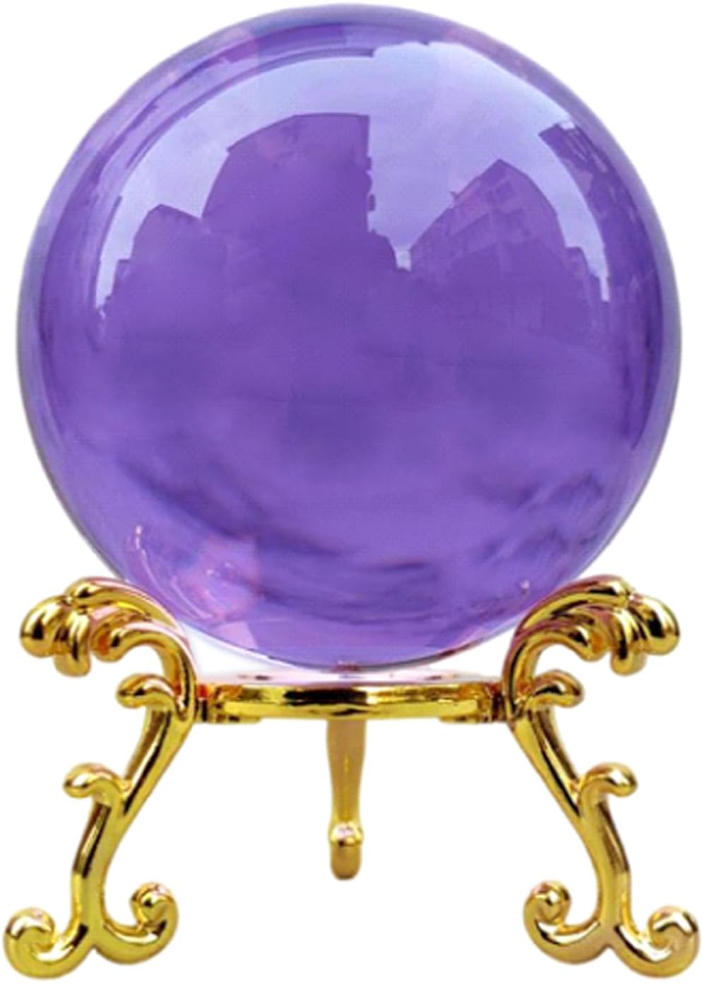 2 Stücke Kristallkugel, Kristallkugel mit Ständer, Glaskugel Kristall Deko, Für Heimdekoration und Fotografie