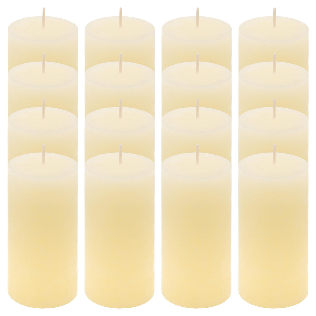 Rustic Candle Height 10 cm Diameter 5 cm Long Burning Time Round Candle Pillar Candles Candle Decoration Table Candles Christmas Candles Wedding Decoration (Blue, 8)