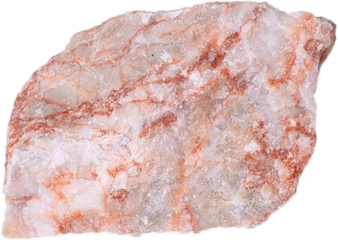 Erliway 1.25-2 Inch Rhodochrosite Raw Crystals, Natural Rough Rhodochrosite Stone, Healing Raw Stones for Well Rocks, Home Decor Meditation Energy Balancing Wire Wrapping Wicka Reiki
