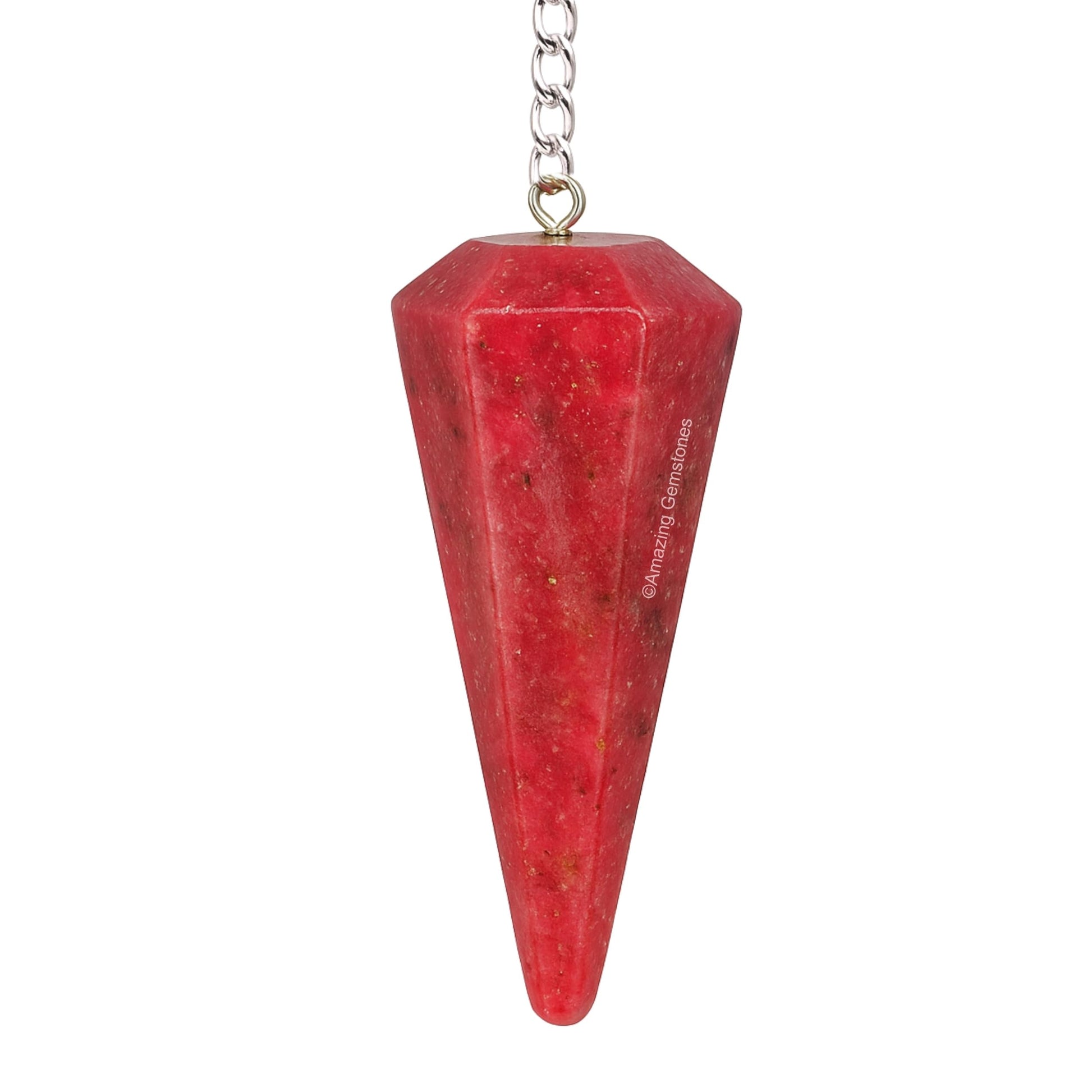 Lapis Lazuli Crystal Pendulum Divination Tools, 1-1.5'" inch Pendulo