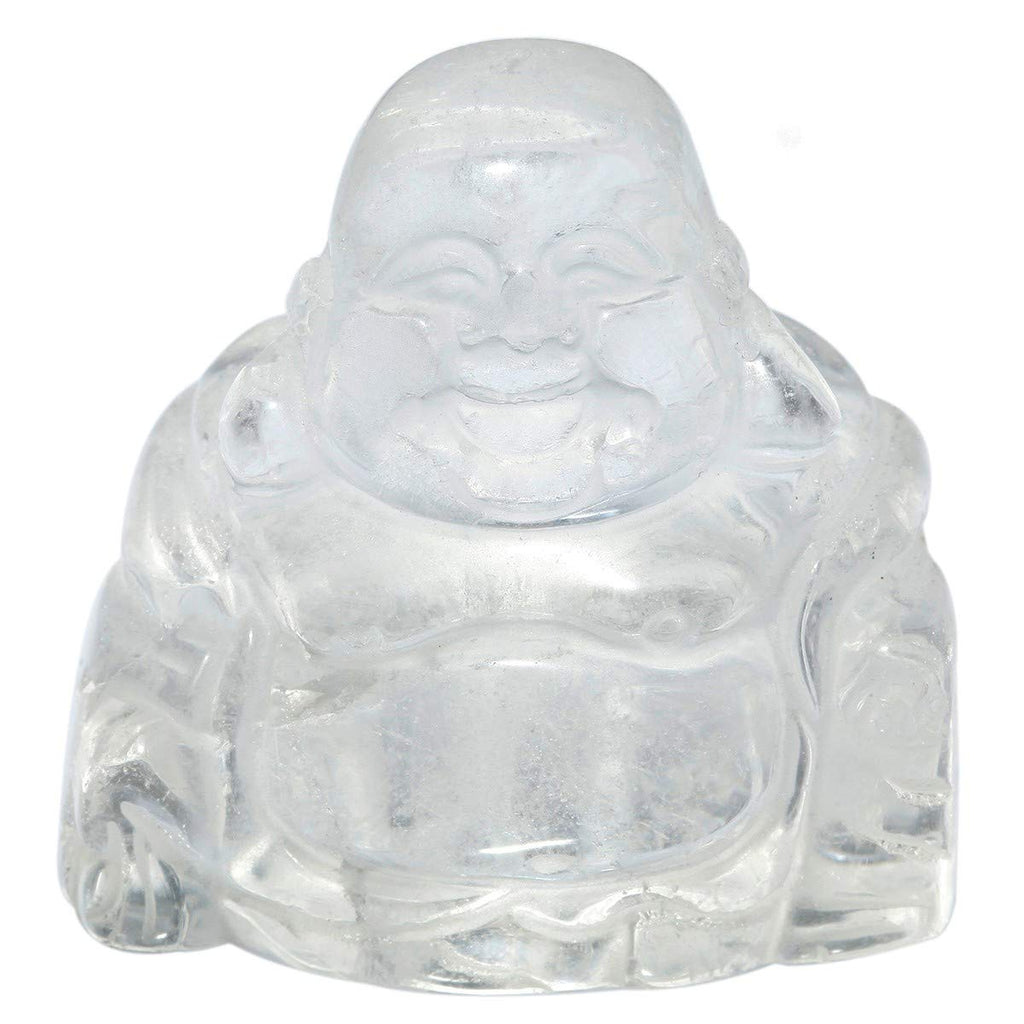 Nupuyai Green Aventurine Laughing Buddha Figure Gemstone Crystal Lucky Buddha Healing Stone Feng Shui Decoration