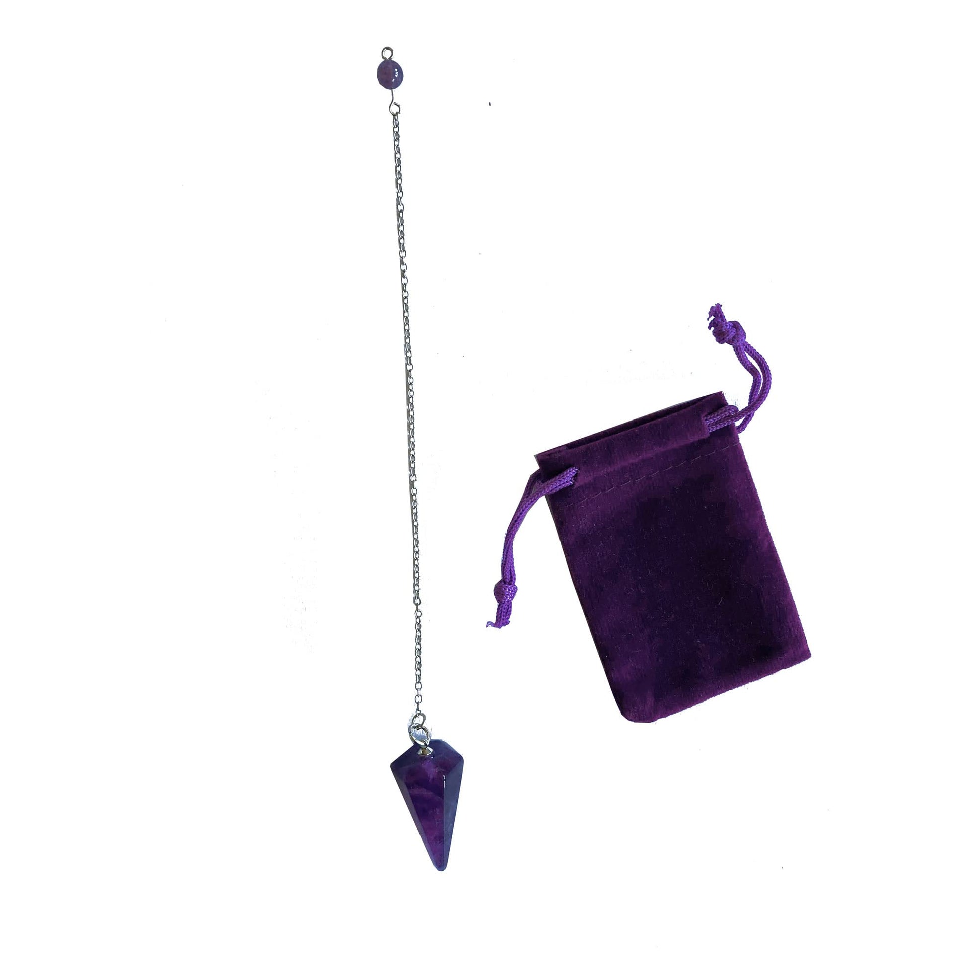 Natural Stone Jasper Kambaba Crystal Pendulum Hexagonal Vintage for Radiesthesia Chakra Pendulum Reiki Fortune Telling (Jasper Kambaba)