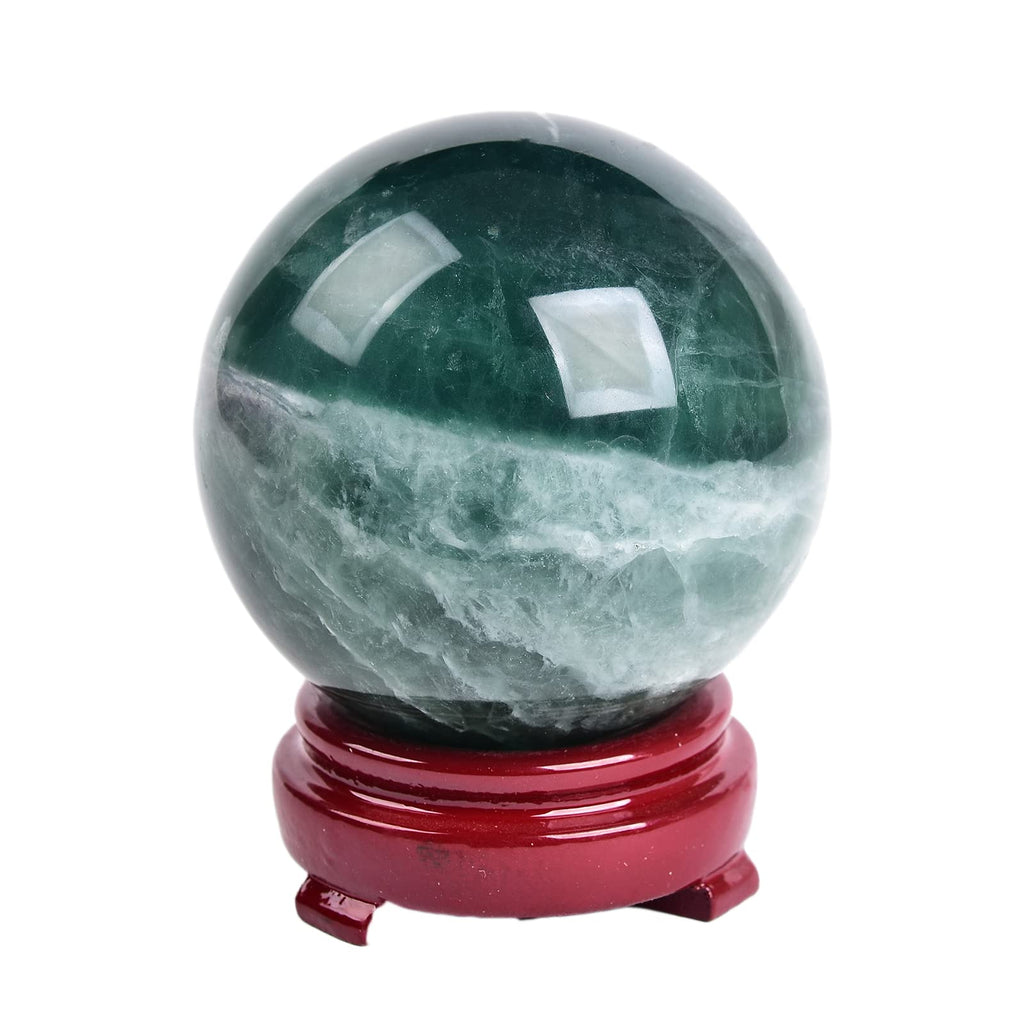 JIC Gem Large Crystal Ball with Stand Pietersite Crystal Ball Gemstone Decorative Ball for Home Decoration Altar Reiki Feng Shui Crystal Gift 80-90mm