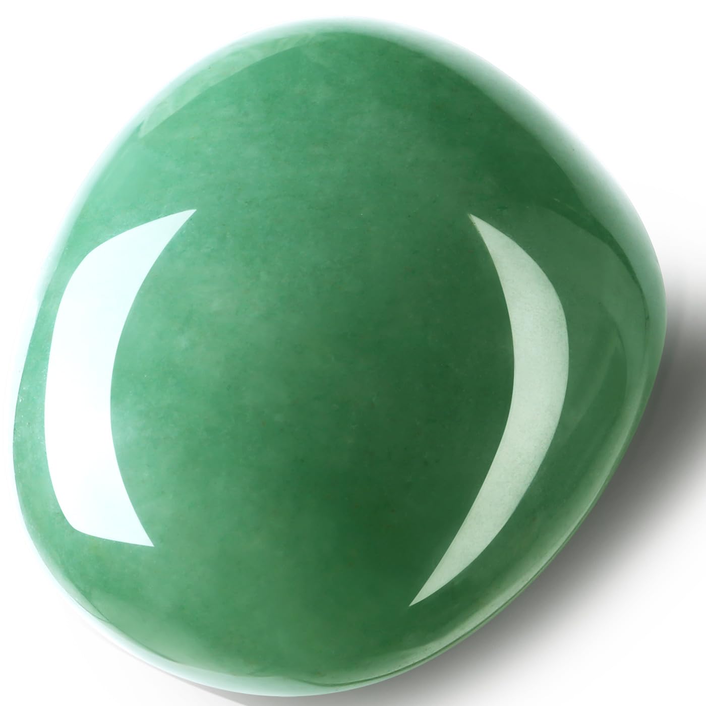 MAIBAOTA 1.6-2.0" Malachite Crystals Large Malachite Stone Reiki Natural Tumbled Polished Stones for Energy Witchcraft Therapy Meditation DIY Crystals for Protection
