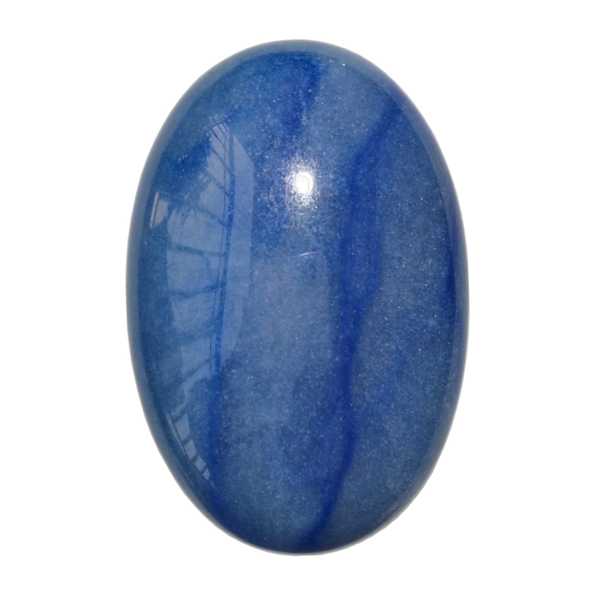 Natural Purple Lepidolite Worry Stones Oval Palm Pockets Healing Crystal Massage Spa Energy Stone