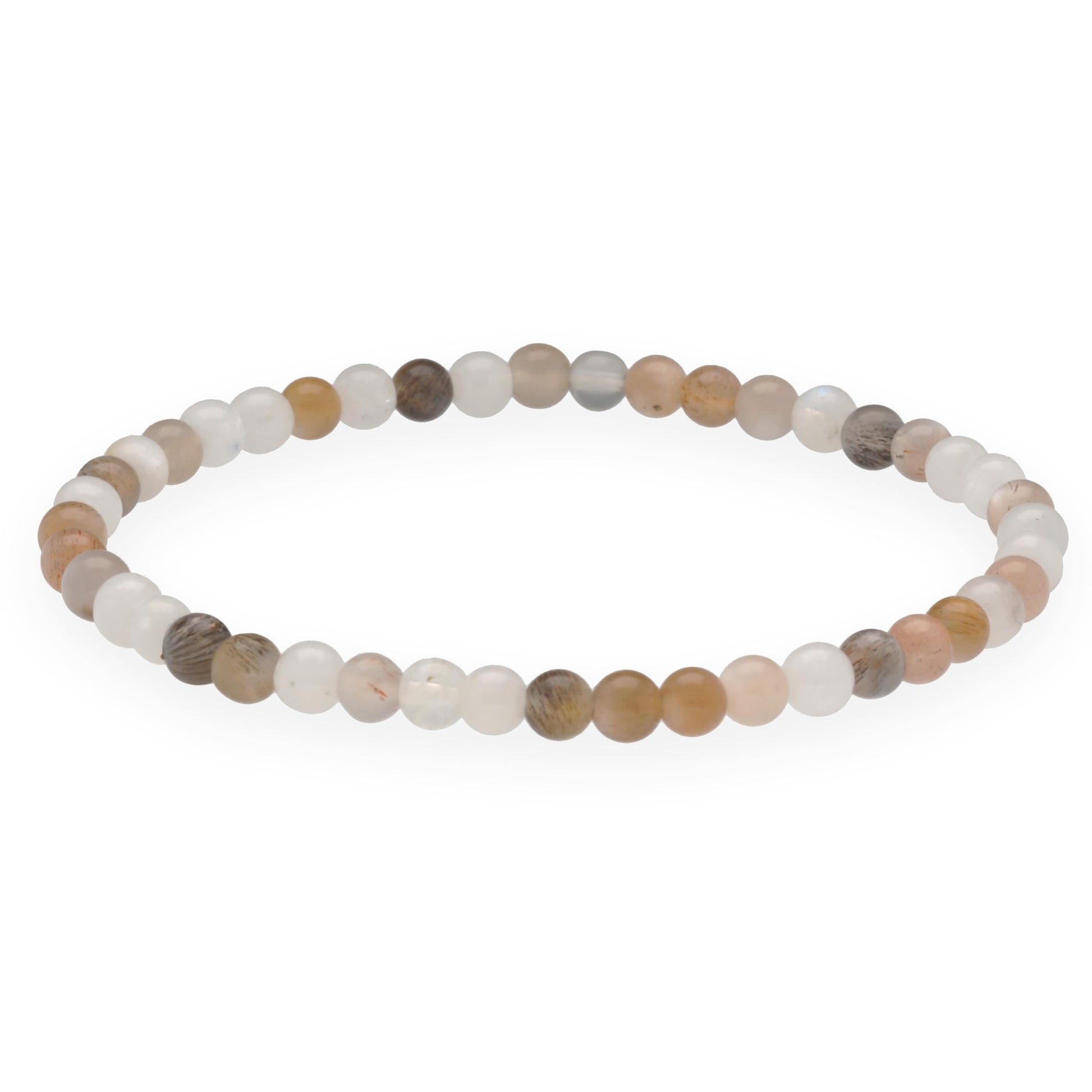 Lebensquelle Plus Mini Kugelarmband | 4-5mm | Hochwertiges Edelsteinarmband
