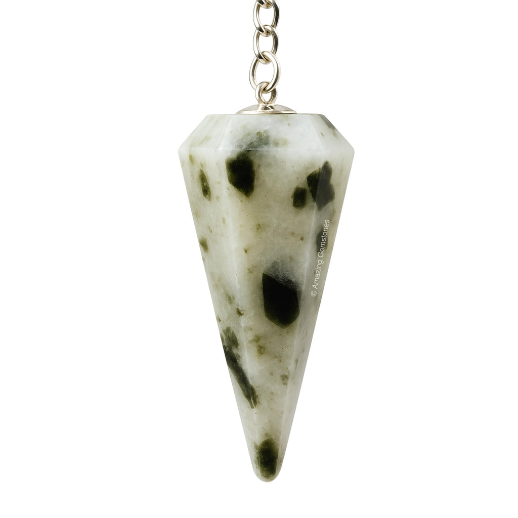Lapis Lazuli Crystal Pendulum Divination Tools, 1-1.5'" inch Pendulo