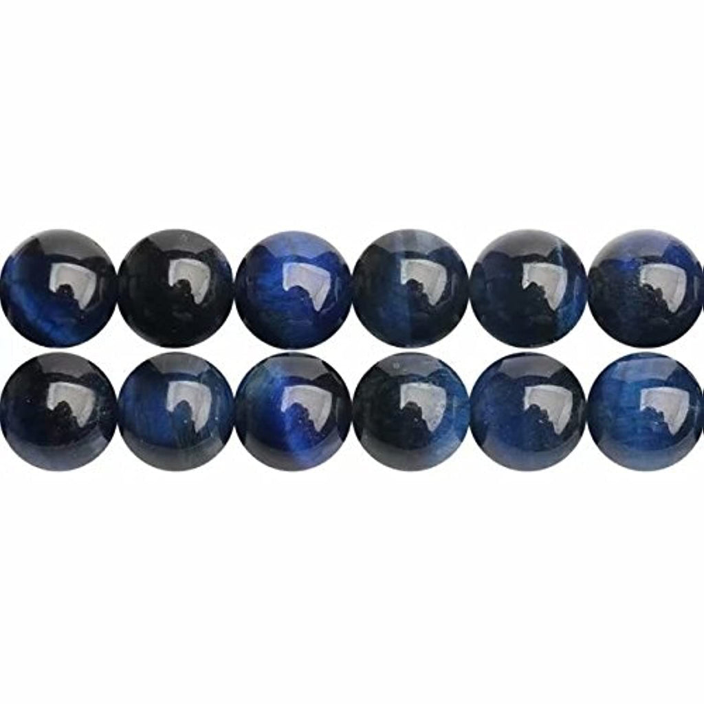 Natural Semi-Precious Stones Beads for Threading 38 cm String Round 4 6 8 10 12 mm