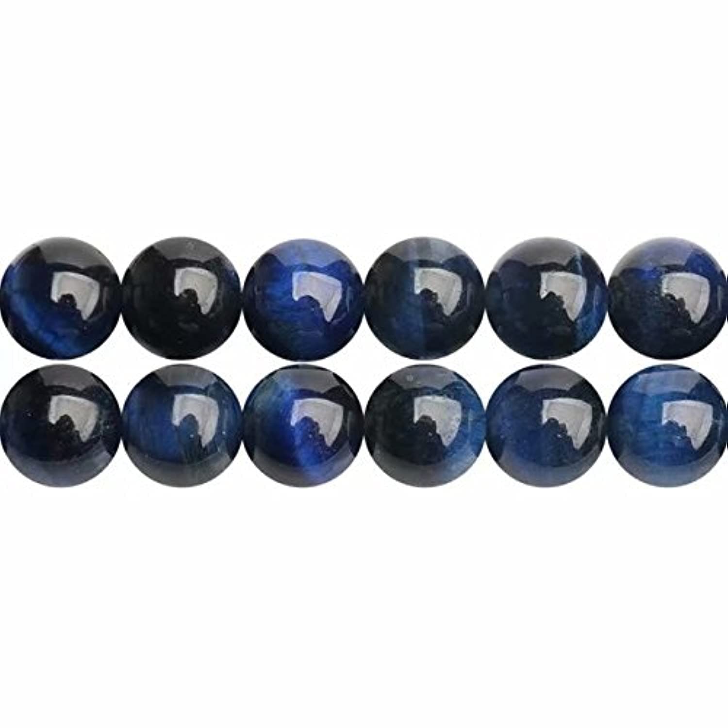 Natural Semi-Precious Stones Beads for Threading 38 cm String Round 4 6 8 10 12 mm