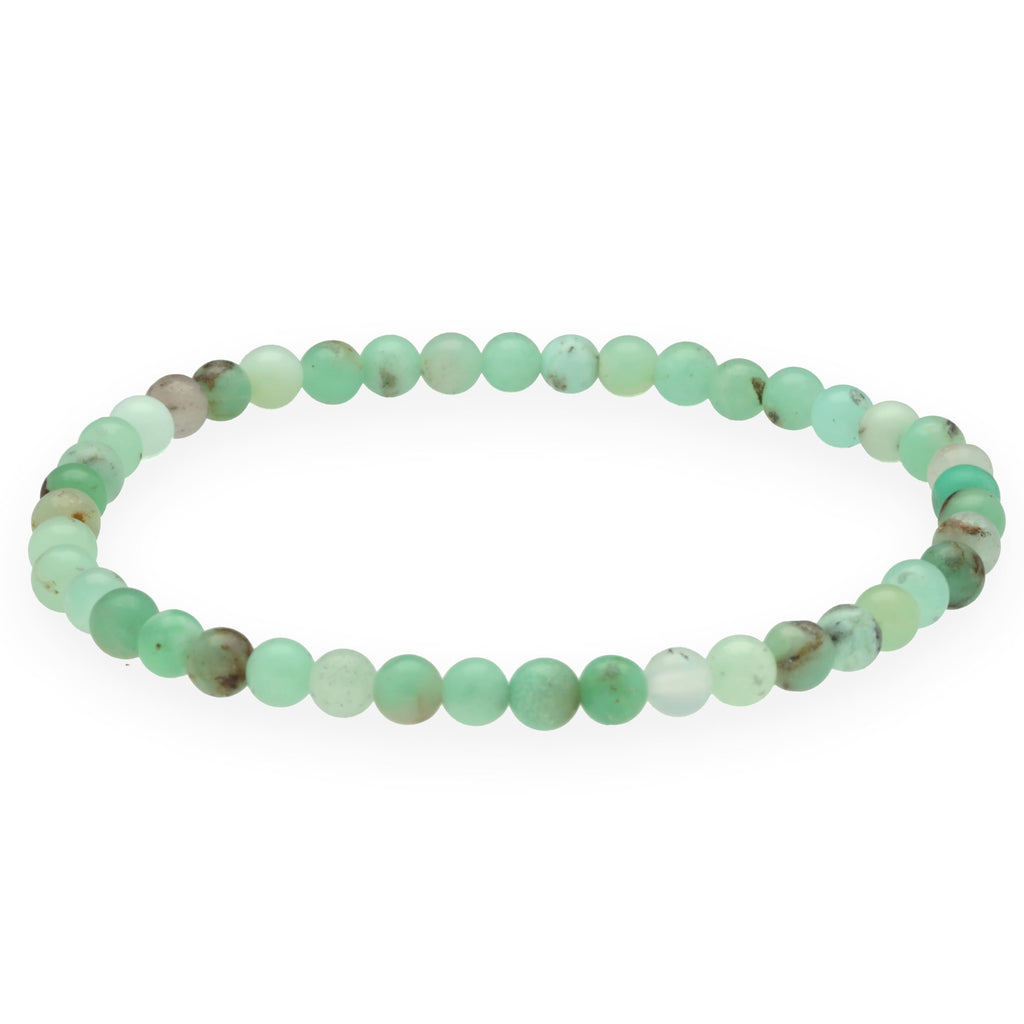 Lebensquelle Plus Mini Kugelarmband | 4-5mm | Hochwertiges Edelsteinarmband