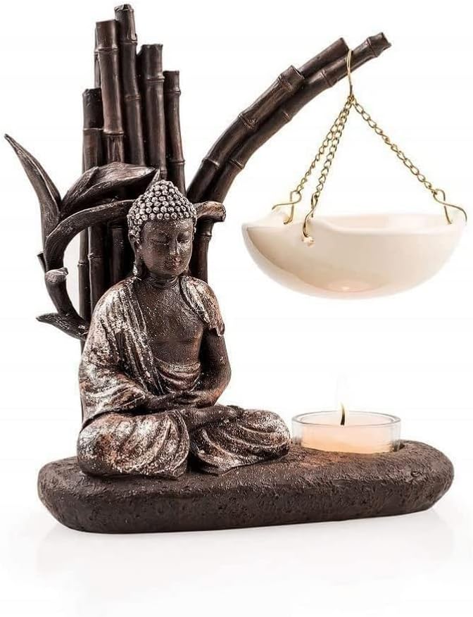 pajoma Buddha Oil Burner 17.2 x 9 x 19.5 cm
