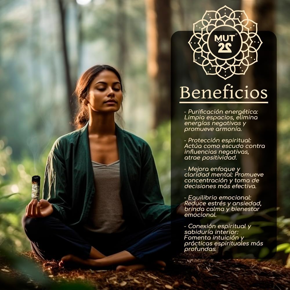 5 Weißer Salbei 10 cm Premium Kalifornischer, 100% natürlich und reinigend, ideal für spirituelle und energetische Rituale