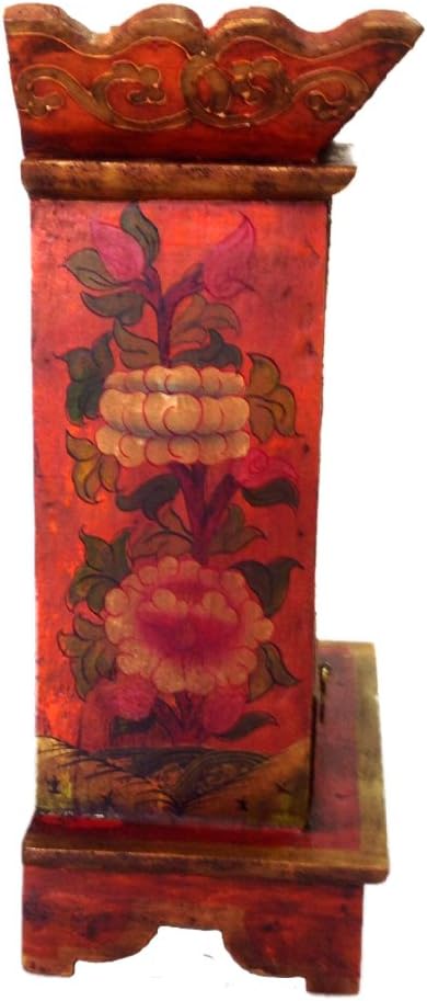 Altar - Table Altar - With Drawer - Wooden - Handmade Antique Style - 36 x 22 cm