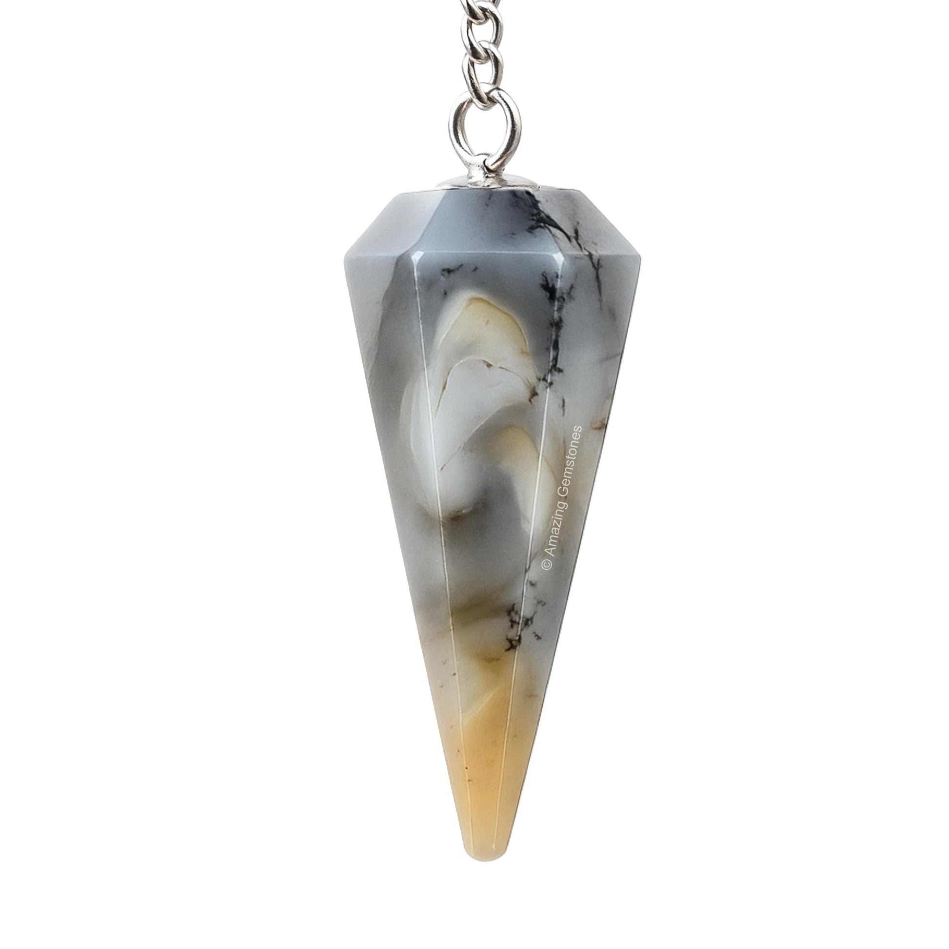 Lapis Lazuli Crystal Pendulum Divination Tools, 1-1.5'" inch Pendulo