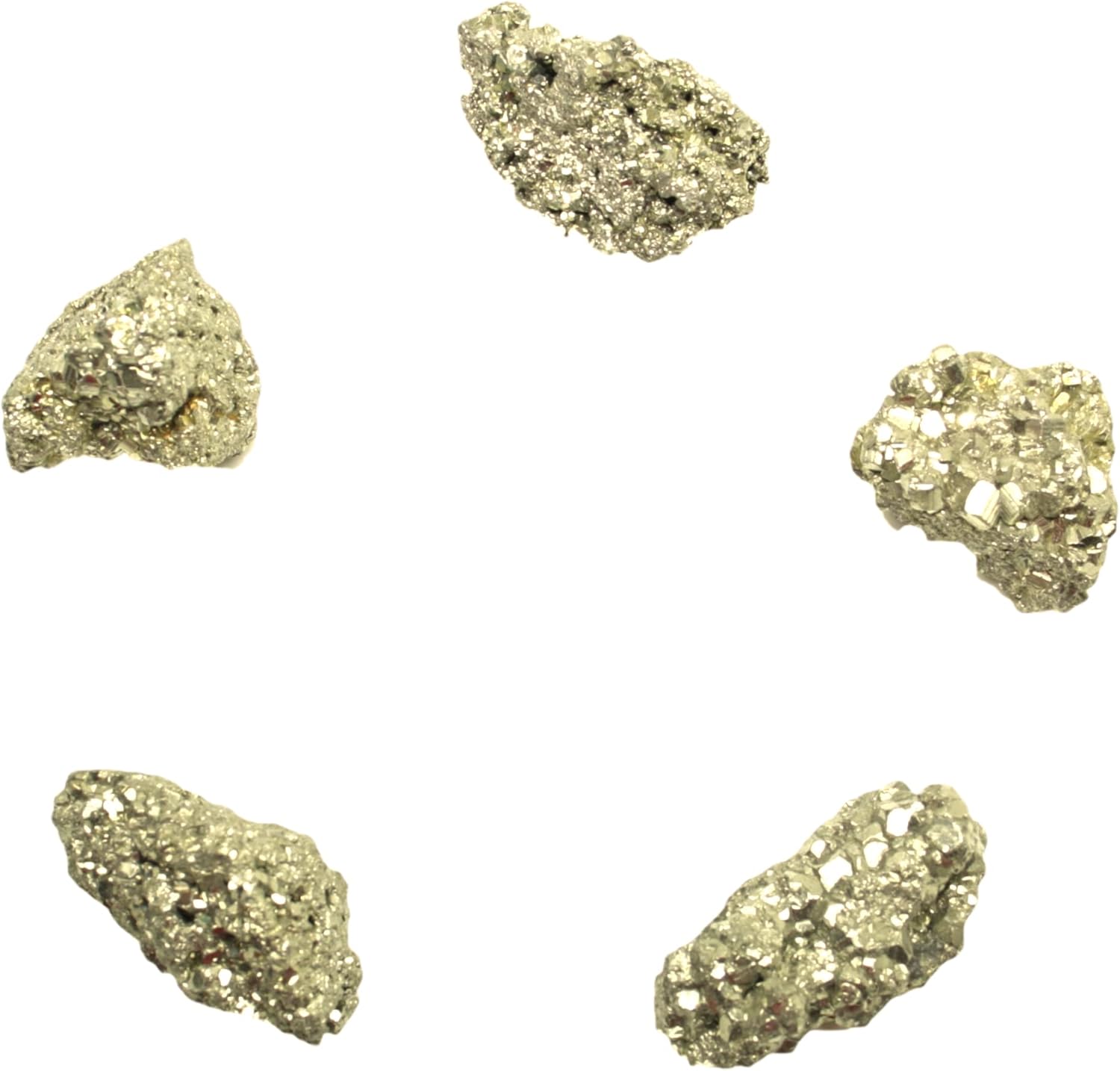 Pyrite Crystal I Healing Stone I Gemstone I Raw Stone I Lucky Stone (Pack of 1)