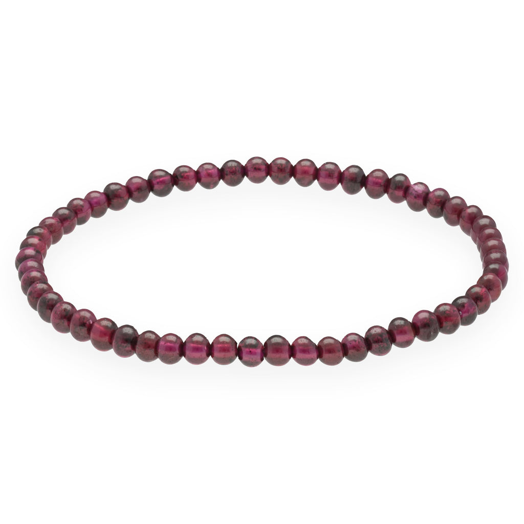 Lebensquelle Plus Mini Kugelarmband | 4-5mm | Hochwertiges Edelsteinarmband