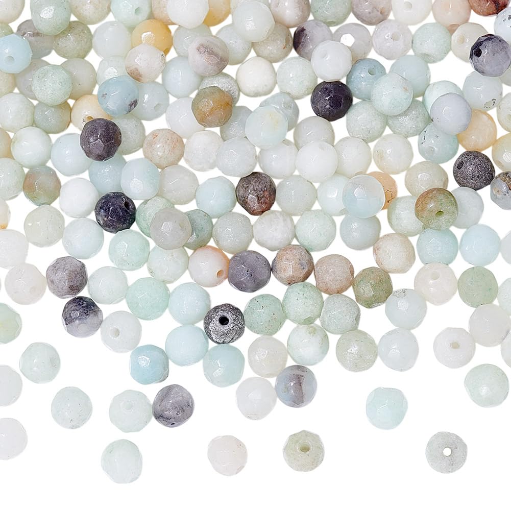 NBEADS Gemstone Beads Kunzite Beads Grade AB Round Natural Beads for Jewellery Making 1 Strand of 49 Pieces 8 mm