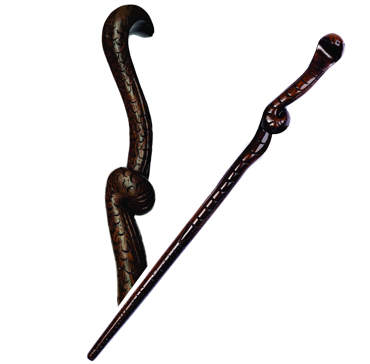 Handicraftviet 15" Wooden Dragon Wand for Halloween & Christmas