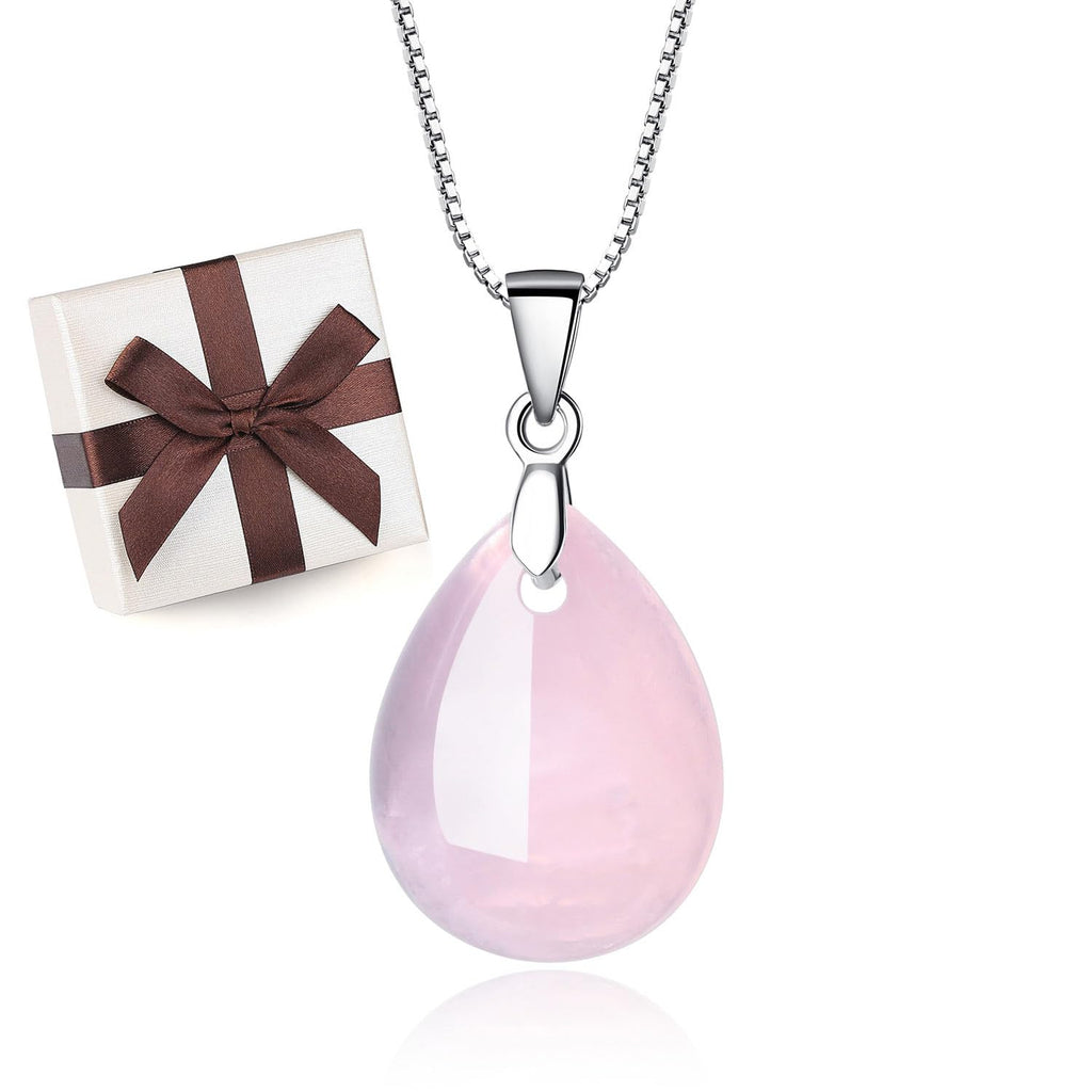 Coai Women's 925 Necklace with Angel’s Teardrops Pendant