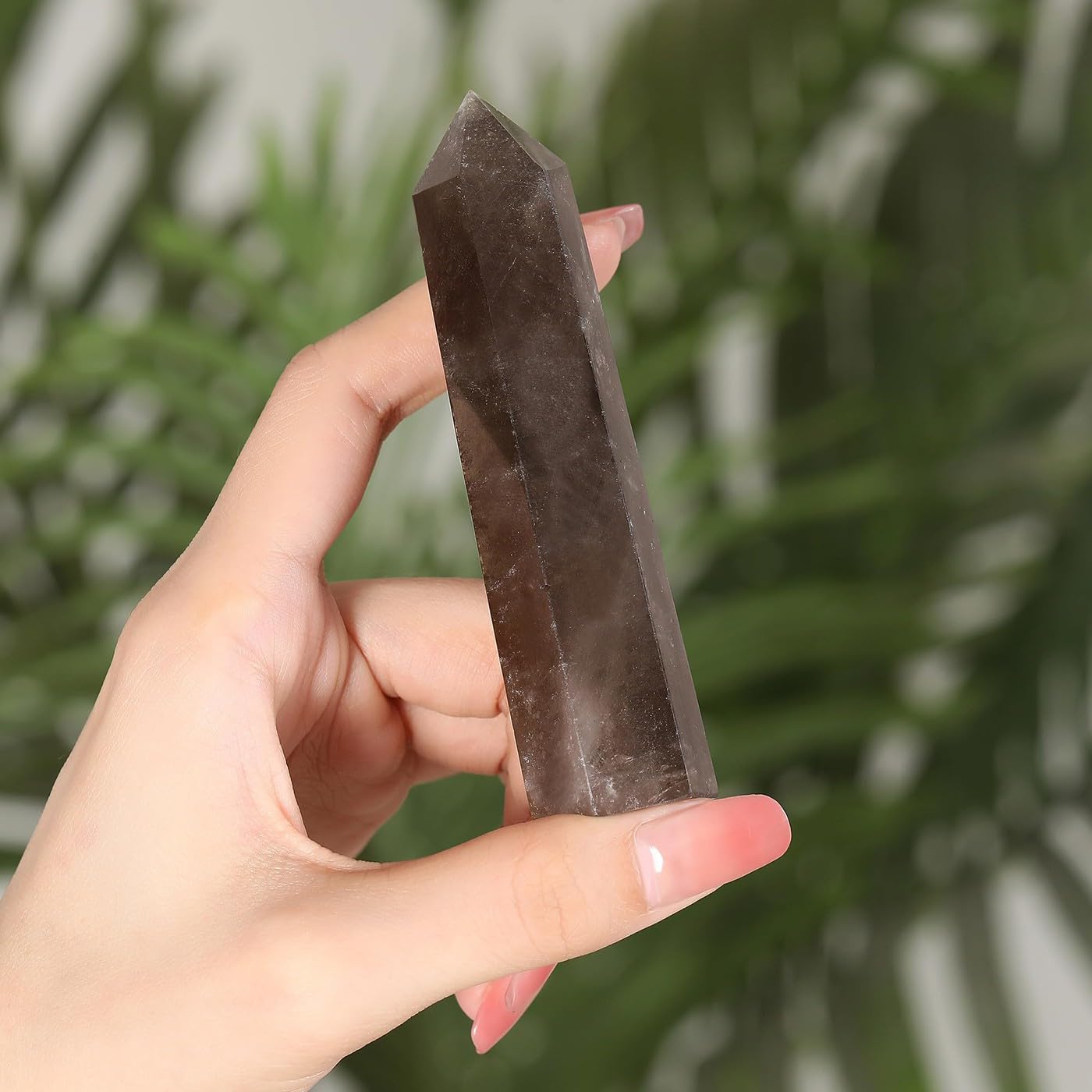 XIANNVXI 2" Amethyst Kristalle Heilung Kristall Wand Edelsteine Steine Turm Natürliche Hexagonal Punkt Stäbe Meditation Energie Therapie Steine
