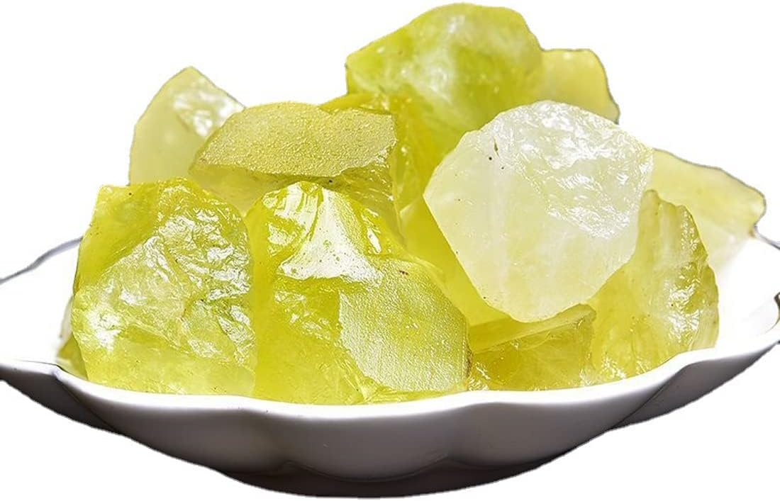 Citrine Raw Crystals, Large 1.25-2.0 Inch Healing Crystals, Natural Raw Stones, Crystal for Drumming, Cabbing, Fountain Rocks, Decoration, Polishing, Wire Wrapping, Wicca and Reiki