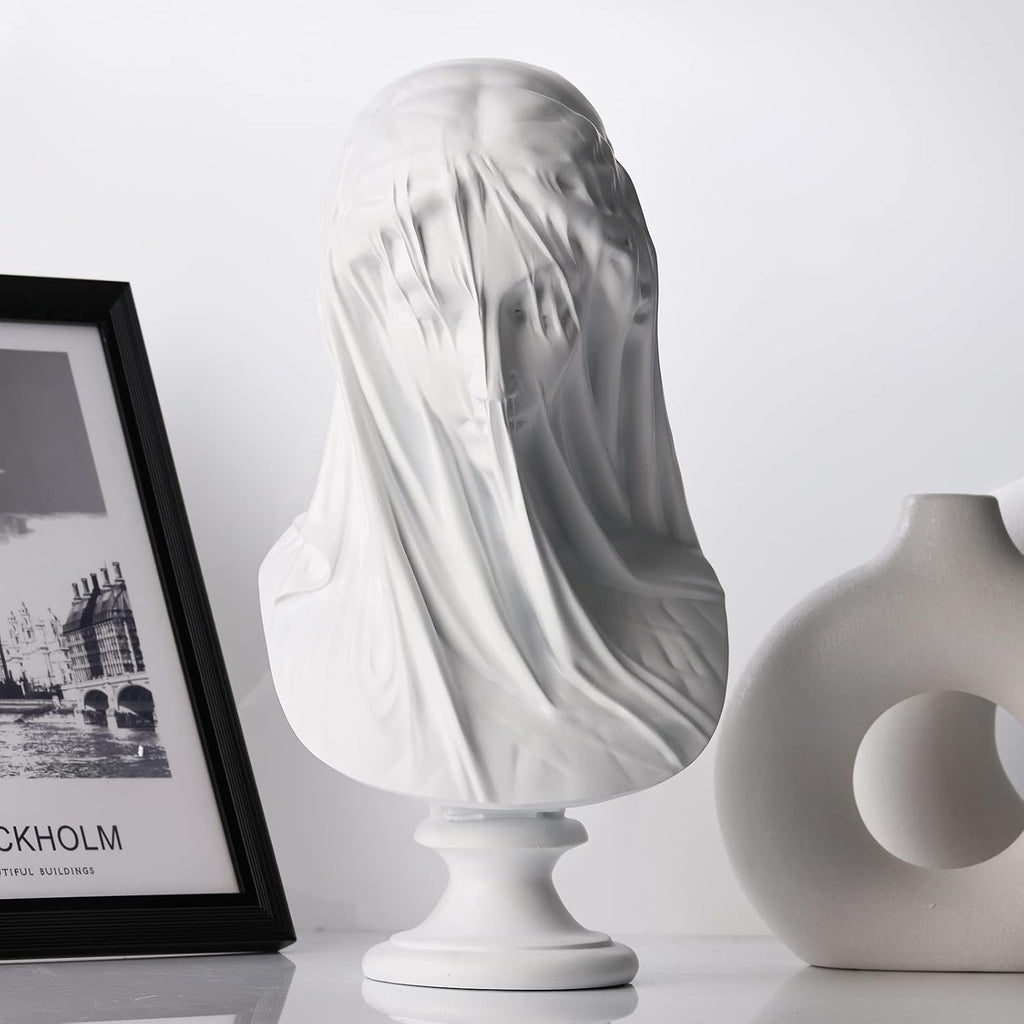 33cm Greek Statue,Greek Mythology Statue Deko,Griechische Mythologie Statue,Griechische Geschenke Römische Göttin,Büste Kopf,Buster Statu,Büsten Greek,Antik Deko Statuen,Artemis Asthetische Deko,Büste