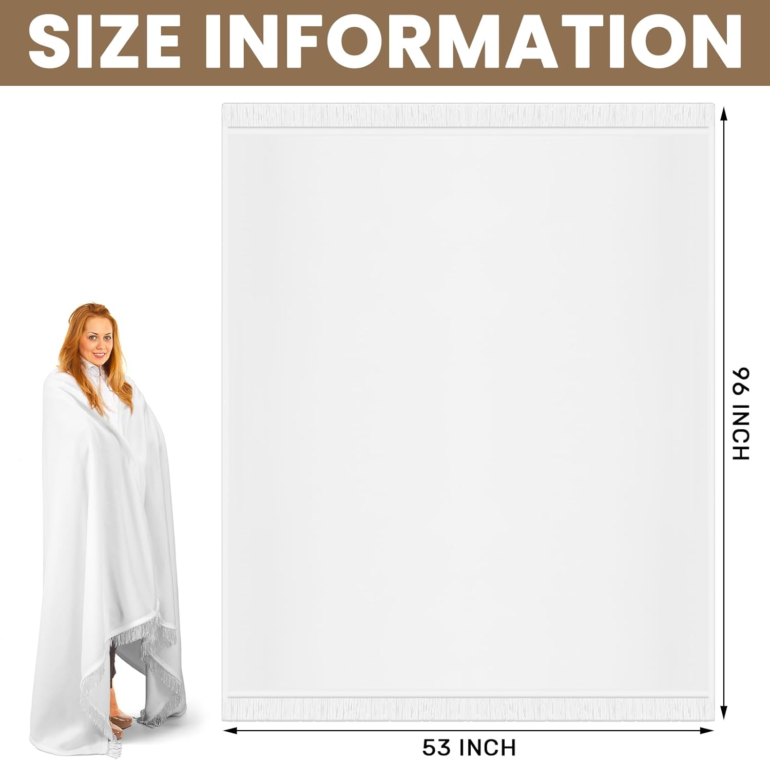 Shihanee Oversize Meditation Wrap Shawl Blanket 96'' x 53'' Large Soft Prayer Scarf Stole for Yoga Meditation Retreats Travel Men Women