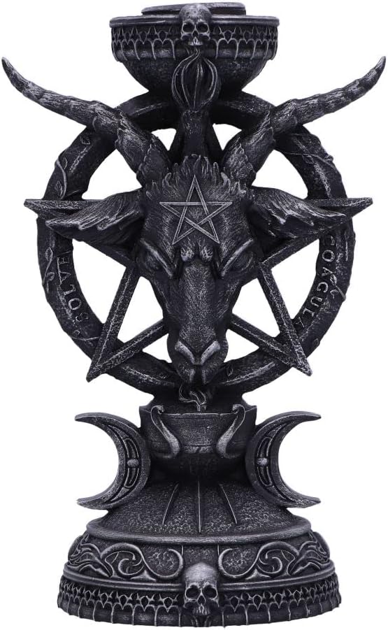 Nemesis Now Baphomet None Candle Holder Standard Polyresin Gifts, Gothic, Horror, Rockwear