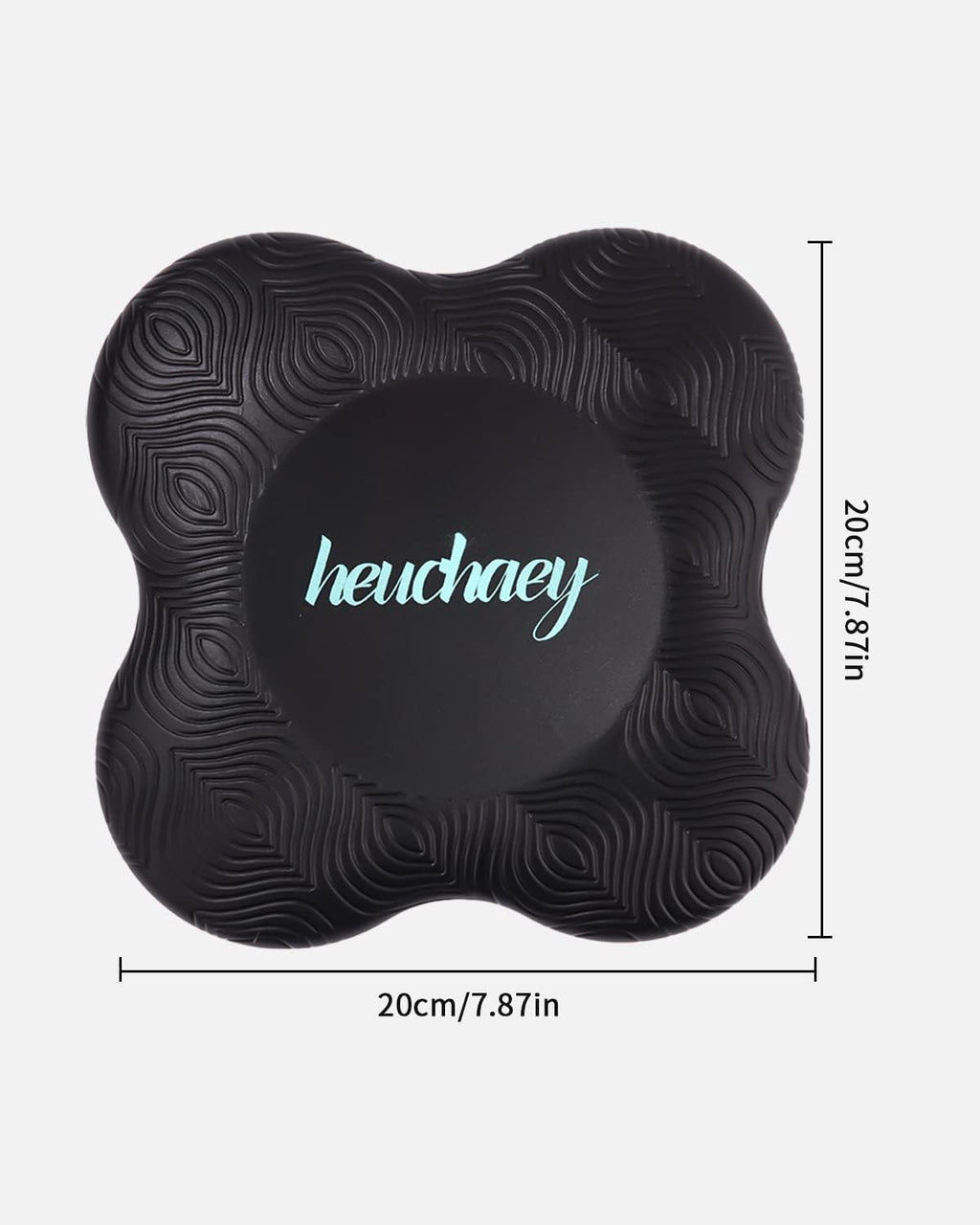 heuchaey Kniekissen Yoga 2 STK,Yoga-Knie-Pad,rutschfest Yoga Knie Padmatte,geeignet für Yoga 20 * 20cm,Pilates,Sport,Unterstützung für Knie,Handgelenke,Knöchel,Verschleißfesteschützt die Knie