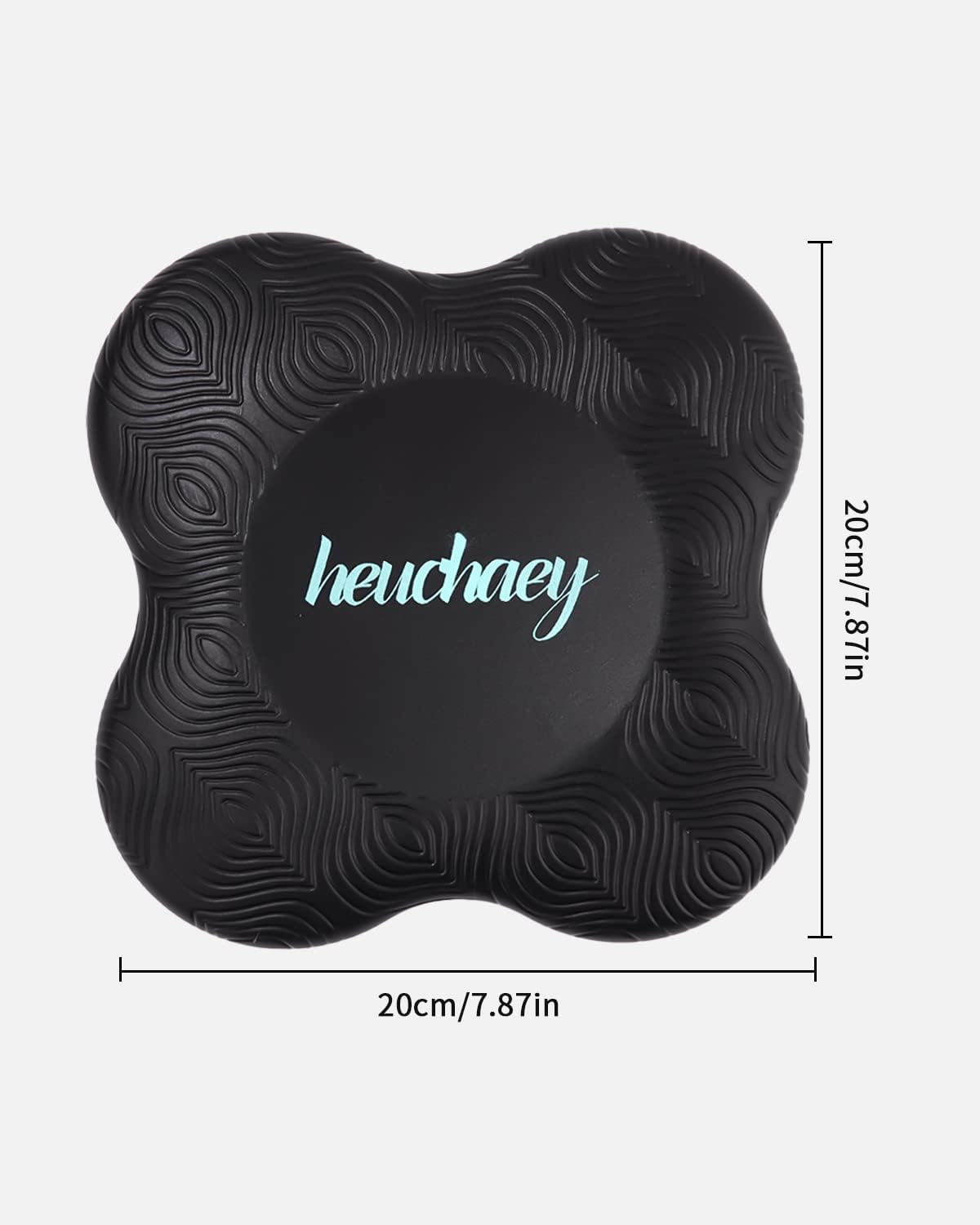 heuchaey Kniekissen Yoga 2 STK,Yoga-Knie-Pad,rutschfest Yoga Knie Padmatte,geeignet für Yoga 20 * 20cm,Pilates,Sport,Unterstützung für Knie,Handgelenke,Knöchel,Verschleißfesteschützt die Knie