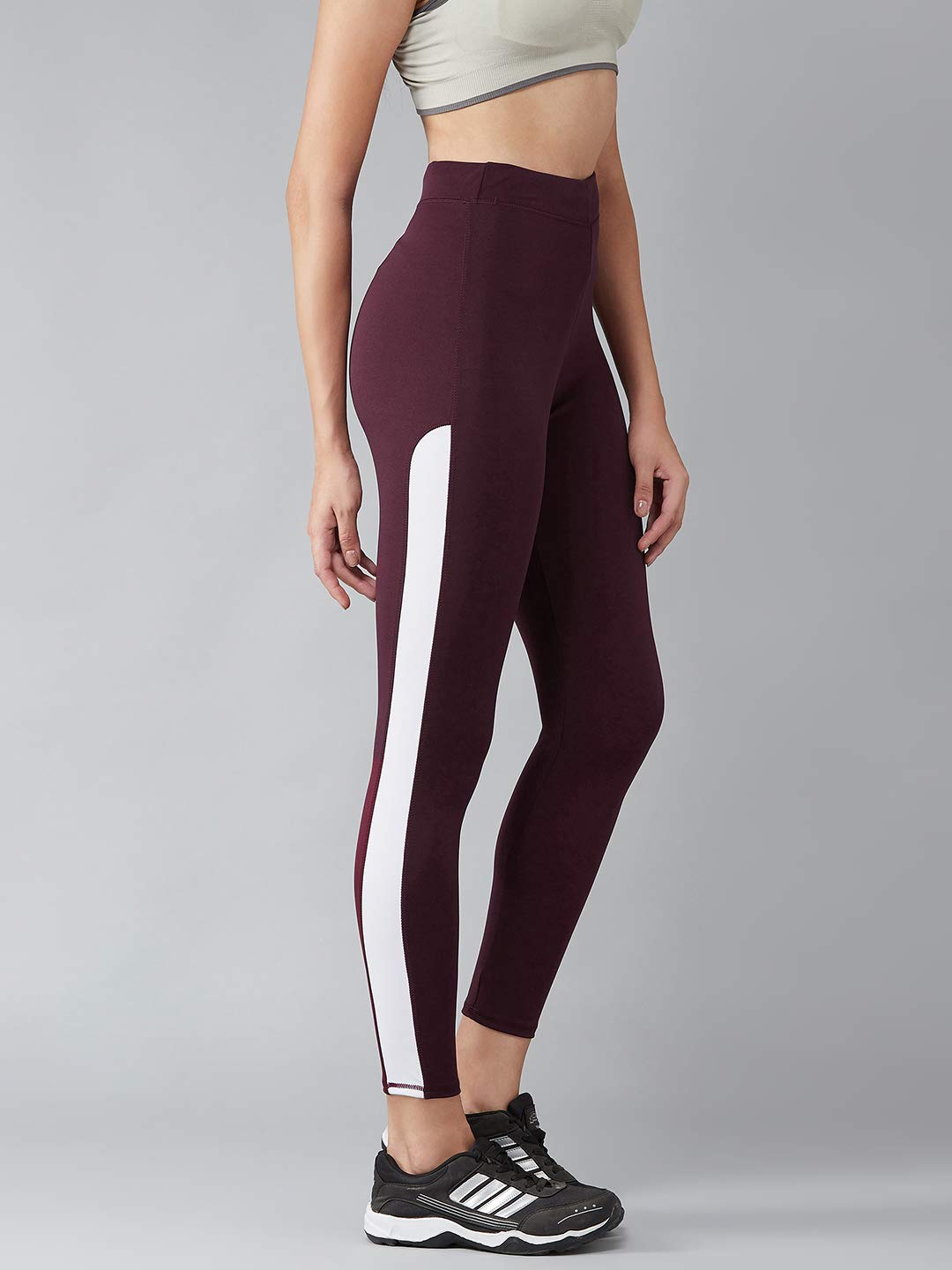 BLINKIN Women's Stretch Fit Mid Rise Pants