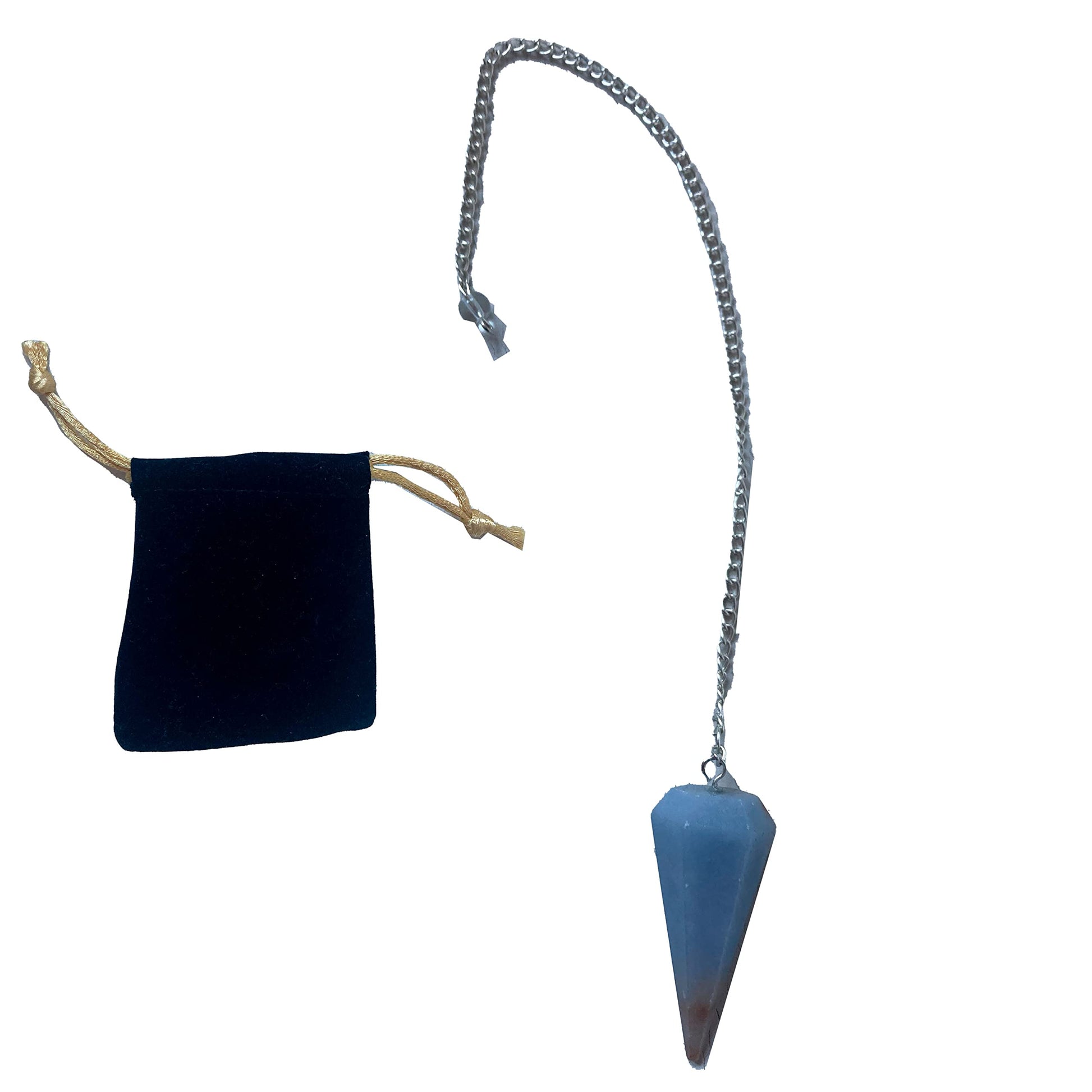 Natural Stone Jasper Kambaba Crystal Pendulum Hexagonal Vintage for Radiesthesia Chakra Pendulum Reiki Fortune Telling (Jasper Kambaba)