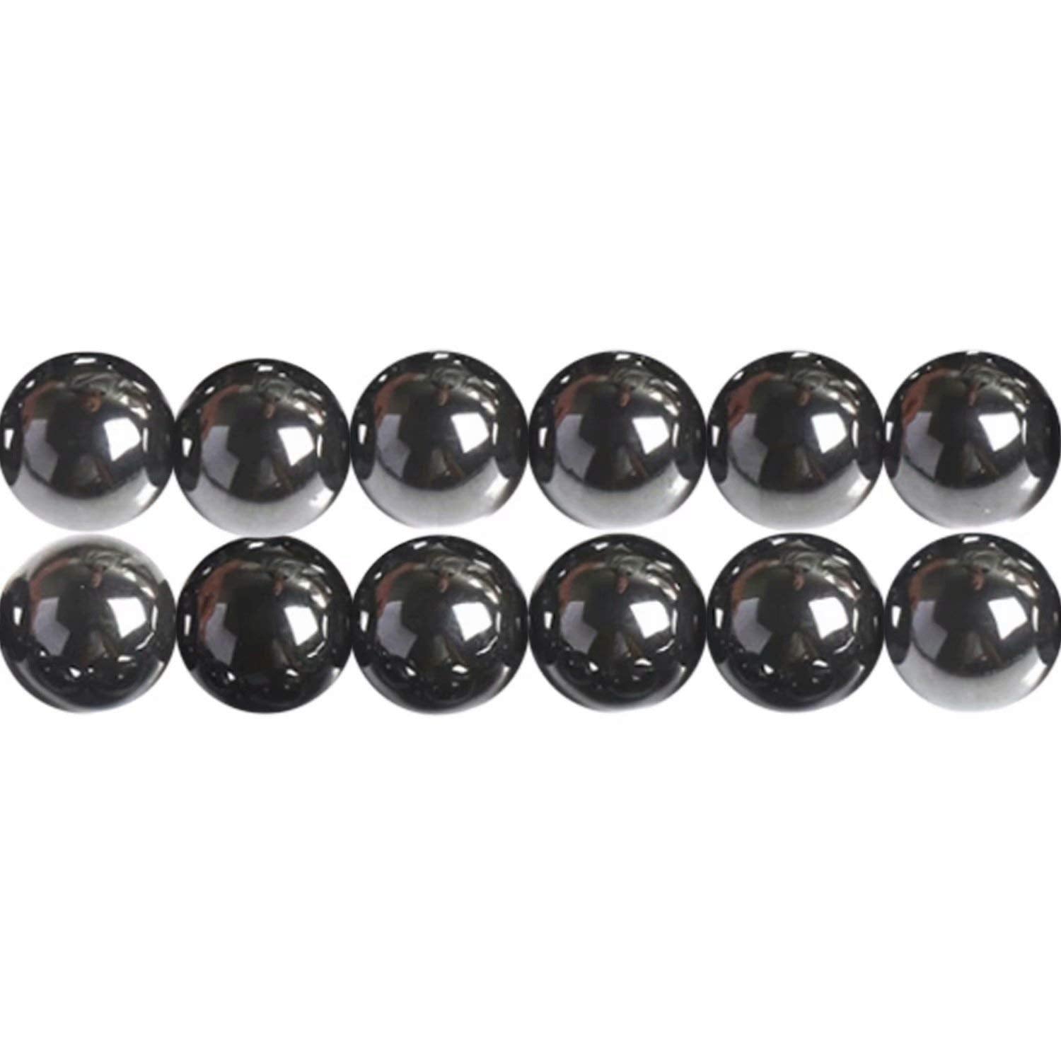 Natural Semi-Precious Stones Beads for Threading 38 cm String Round 4 6 8 10 12 mm