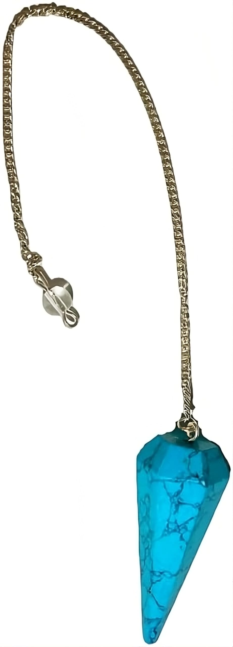 Natural Stone Jasper Kambaba Crystal Pendulum Hexagonal Vintage for Radiesthesia Chakra Pendulum Reiki Fortune Telling (Jasper Kambaba)