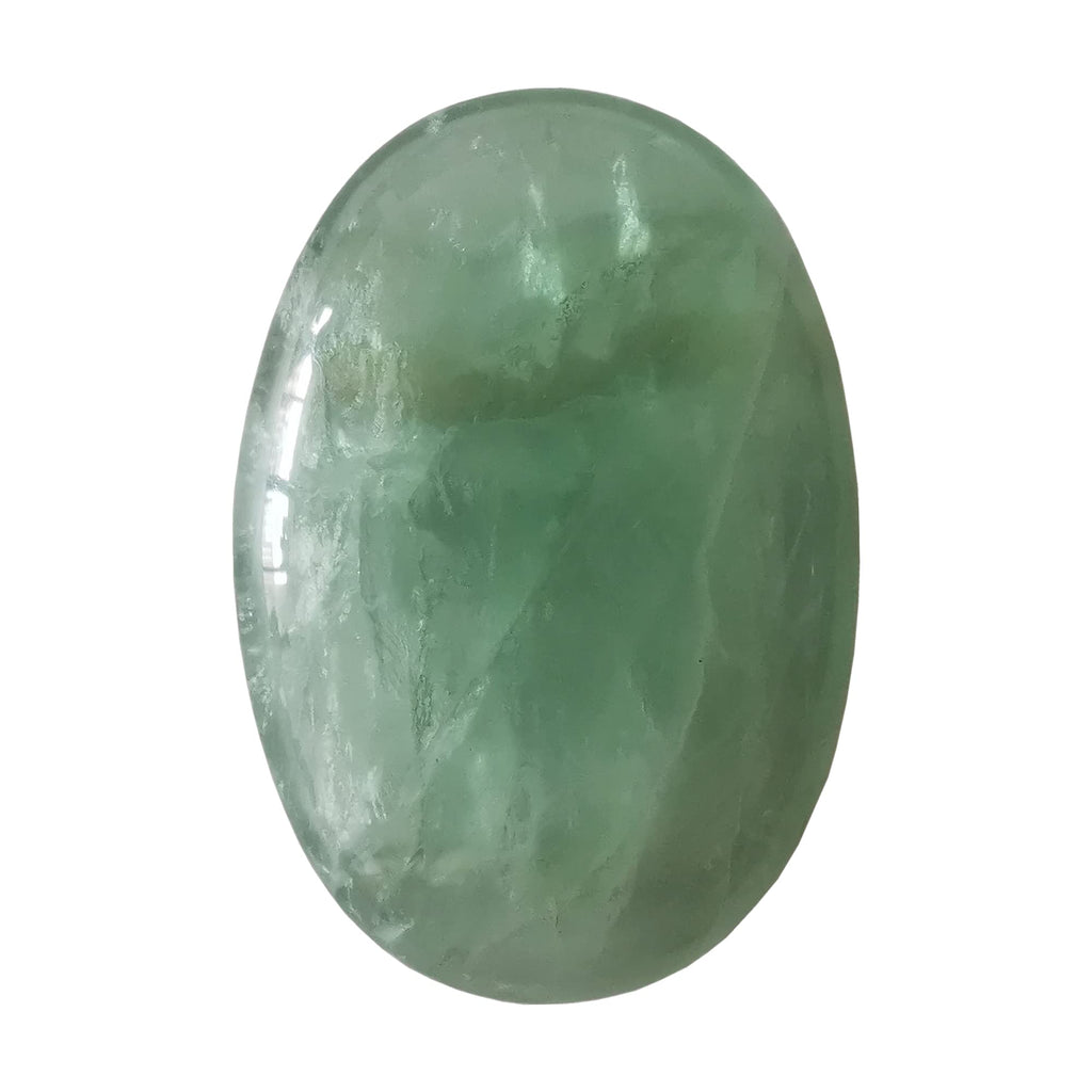 Natural Purple Lepidolite Worry Stones Oval Palm Pockets Healing Crystal Massage Spa Energy Stone