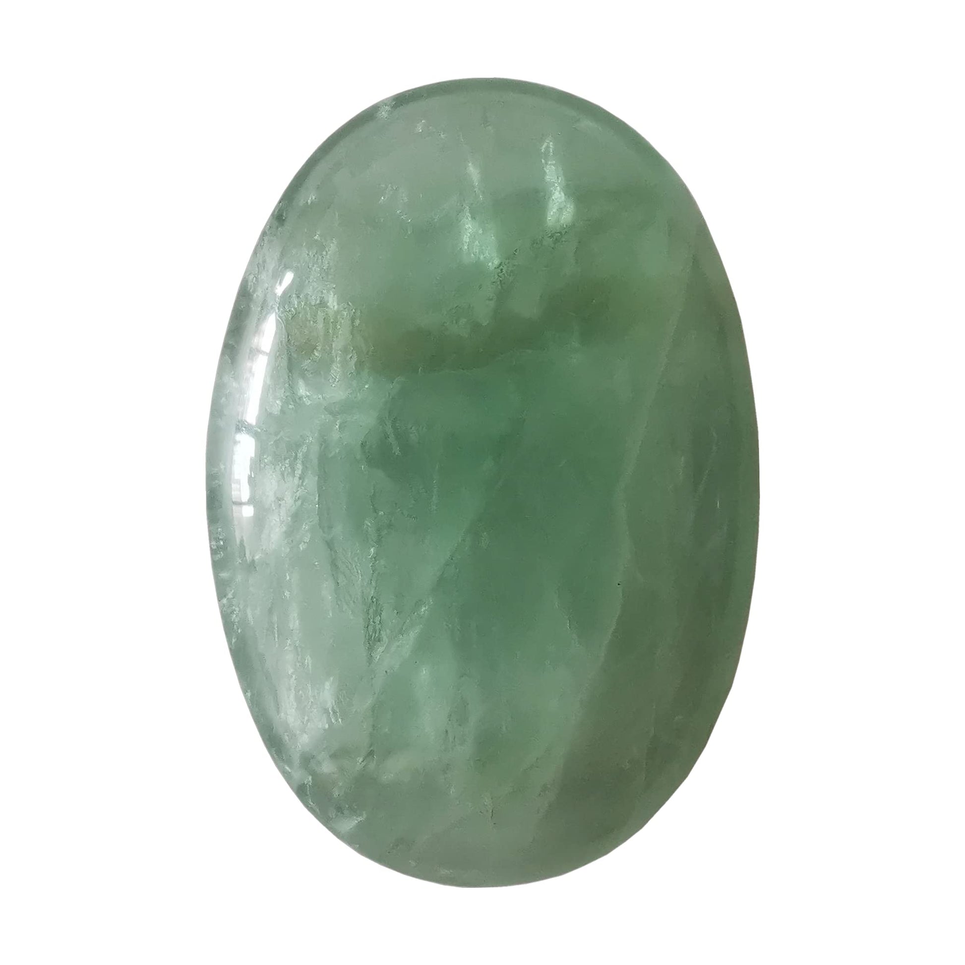Natural Purple Lepidolite Worry Stones Oval Palm Pockets Healing Crystal Massage Spa Energy Stone