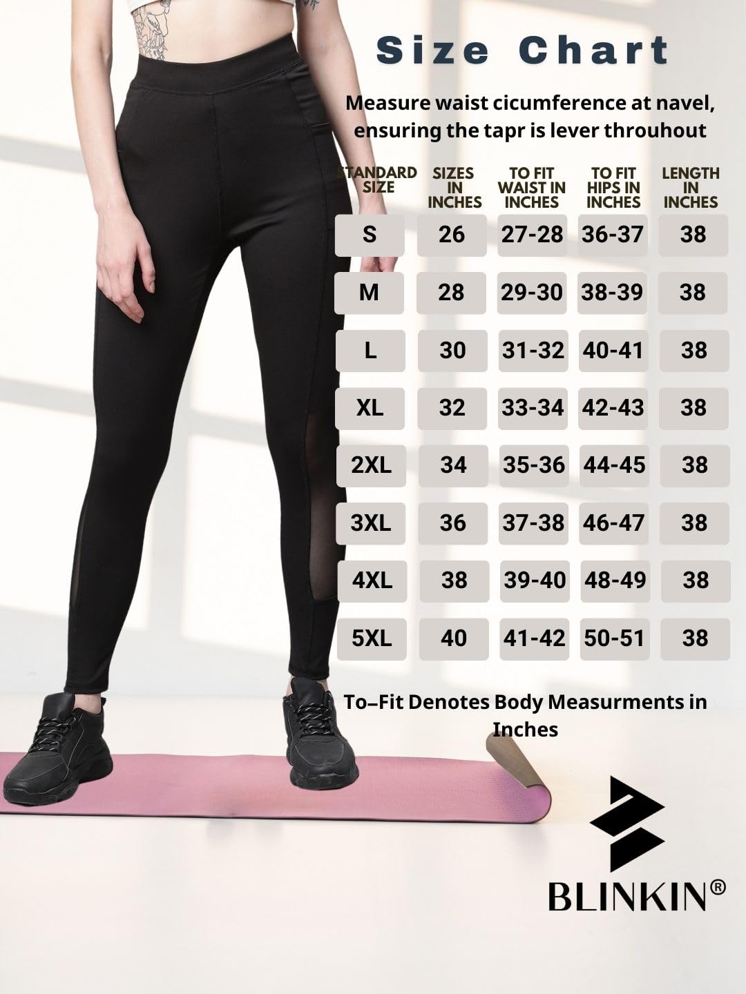 BLINKIN Women's Stretch Fit Mid Rise Track Pant