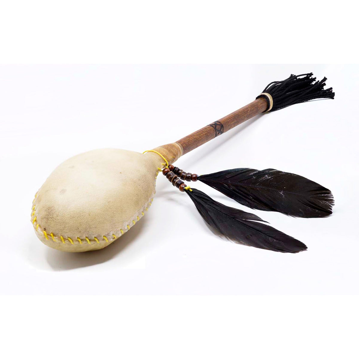 Shaman shakers Sounds like Rain or Ocean, goat skin, three sizes (Ocean Large)