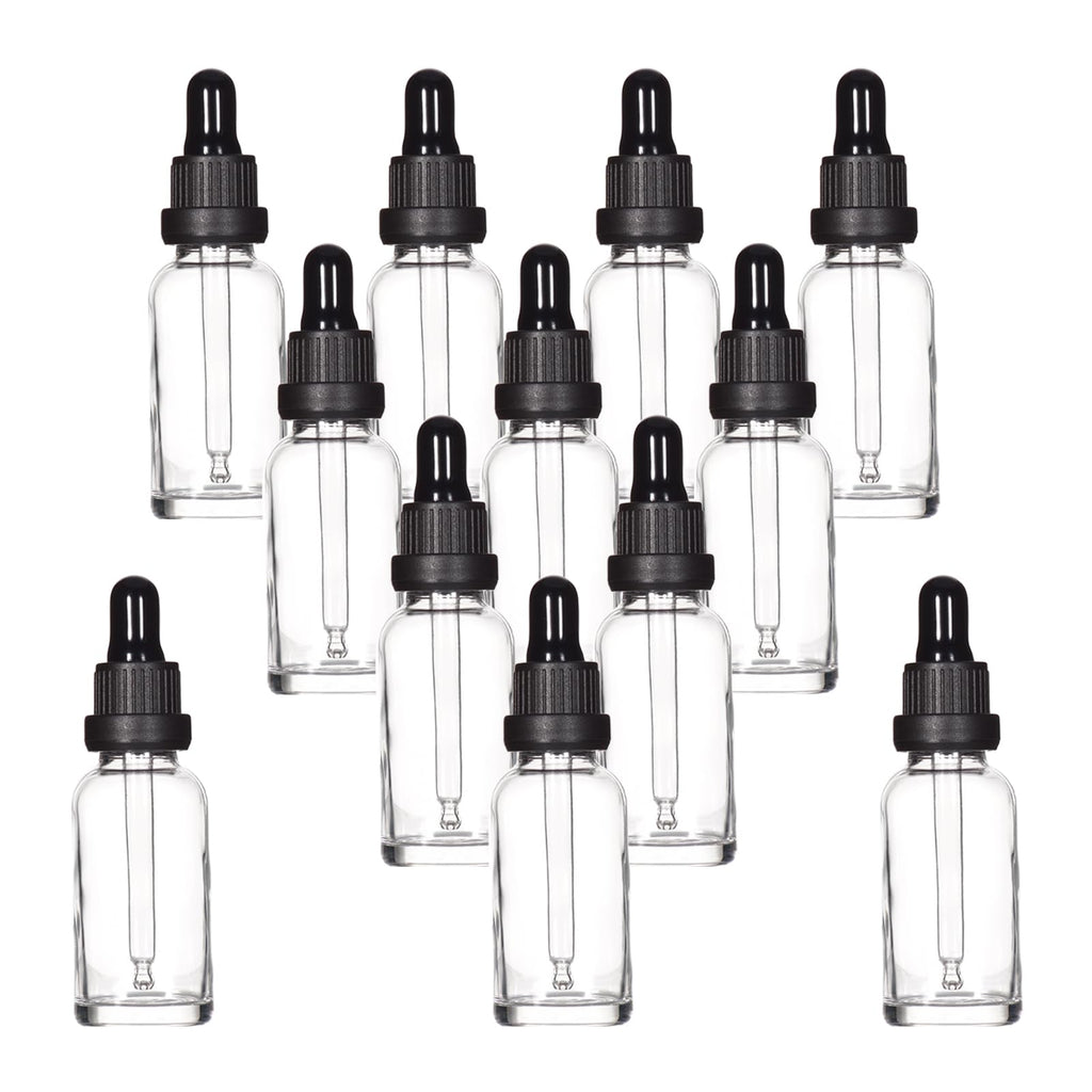 YIZHAO Pipettenflasche 30ml, Apothekerflasche Braunglas mit [Dropper Pipette Glas], Braunglasflasche für Ätherische Öl, Parfümöle,Aromatherapie,Düfte,Flüssigkeit – 6Pcs