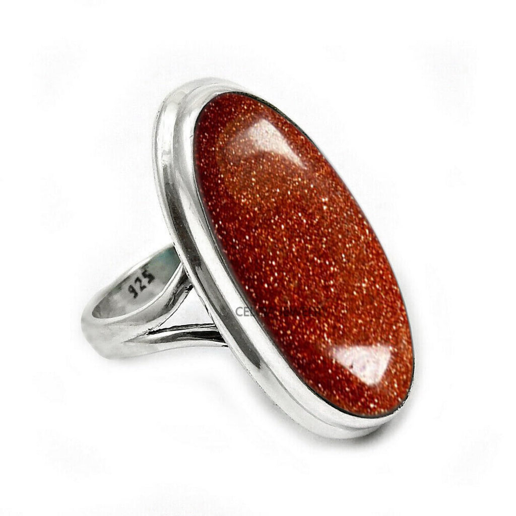 Large Oval Gemstone Handmade Jewellery, 925 Sterling Silver Tribal Ring, Engagement Gifts for Couples, Birthday Gifts for Men, Fathers Day Gifts, Promise Ring, Men's Gifts (Size 7.5, Charoite)