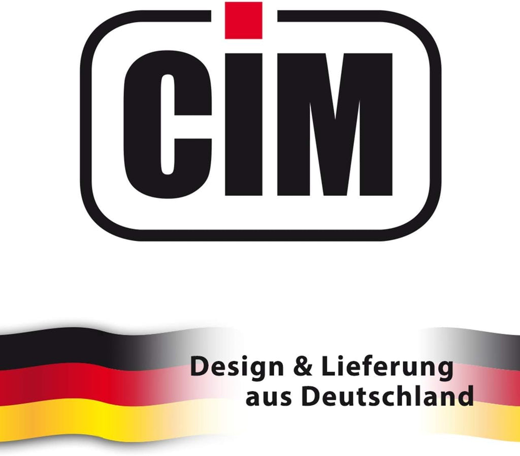 CIM Windspirale - Crystal Twister Klar - Abmessung: 6x34cm - inkl. Wirbel, Haken und Nylonschnur - attraktive Dekoration