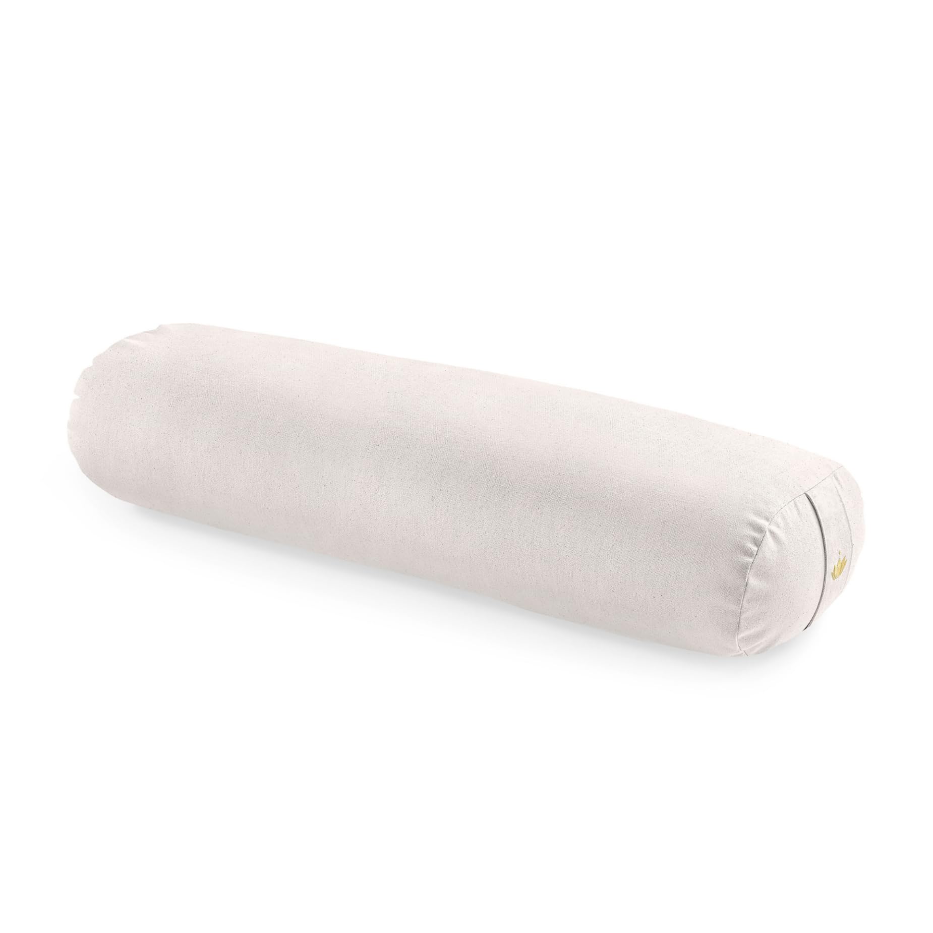 Lotuscrafts® Bolster Yoga Bolster for Yin, 100% Kapok Filling, Washable Cotton Cover, Cushion for Restorative Yoga Exercises