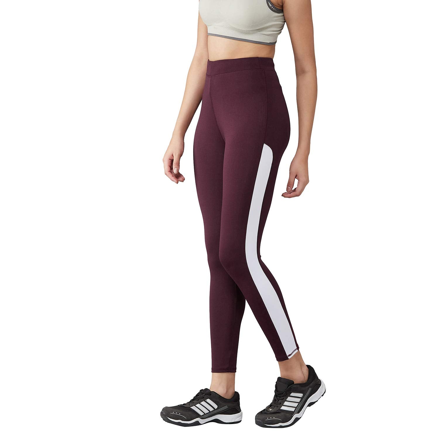 BLINKIN Women's Stretch Fit Mid Rise Pants