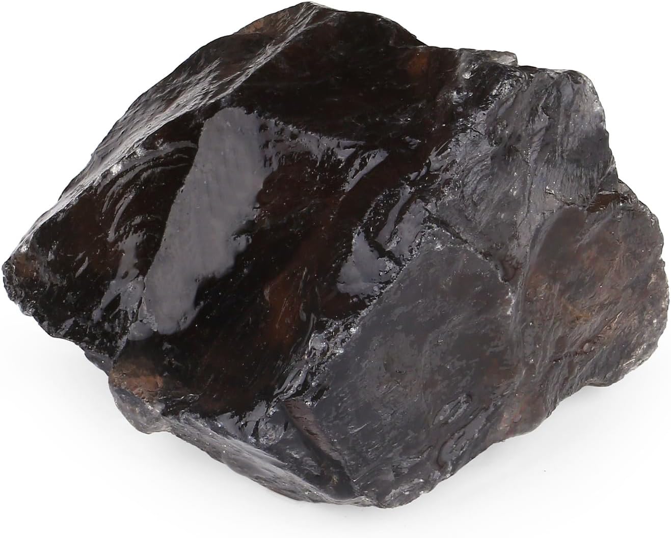 XIANNVXI Large Raw Stone Smoky Quartz Crystals Natural Stone Smoky Quartz Stone Real Natural Crystal Stones Reiki Premium Water Stone 4.5-5.5 cm, 1 Piece